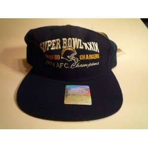  San Diego Charges 94 Super bowl AFC Champs Snapback 