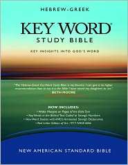 Key Word Study Bible NASB Genuine Burgundy, (0899577547), Spiros 