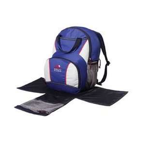  Diaper Daypack   Blue/White Baby