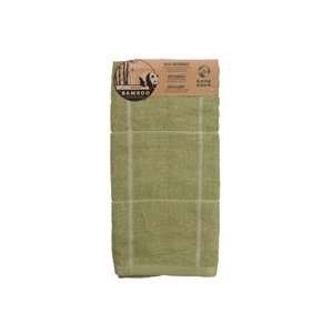  Kane Home Kitchen Towel Olive Green Bamboo Box (Pack of 6 