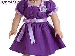  Girl Emily Holiday DRESS ONLY Outfit Emily Kit Rebecca Ruthie Samantha