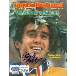  Alberto Salazar Autographed Sports Illustrated Magazine 