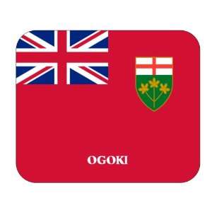  Canadian Province   Ontario, Ogoki Mouse Pad Everything 