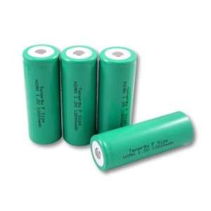 Size 1.2 V 13000mAh NiMH Rechargeable Battery Flat Top No Tabs 