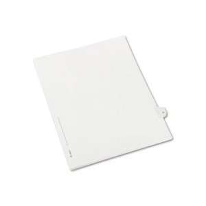 Avery® Legal Index Divider, Individual Number, Allstate® Style 