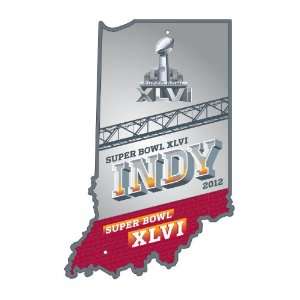 NFL 2012 Super Bowl XLVI in Indianapolis State Sign  