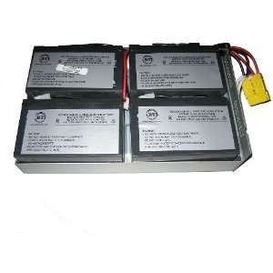  BTI RBC24 replacement battery for APC UPS Su1400Rm2U 