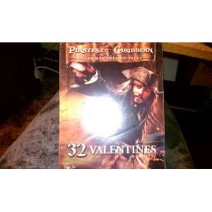 Pirates of the Caribbean Dead Men Tell No Tales Valentines 