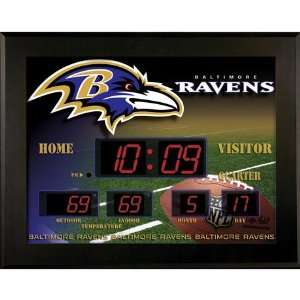  Baltimore Ravens Deluxe Illuminated Scoreboard Sports 