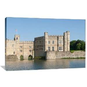 Leeds Castle, Kent, England   Gallery Wrapped Canvas   Museum Quality 