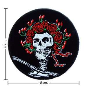  Dead Music Band Logo I Embroidered Iron on Patches Kid Biker Band 