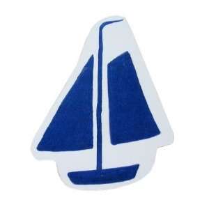  One World Kids DP00000539 Sail Boat Blue  Door Pull   Pack 