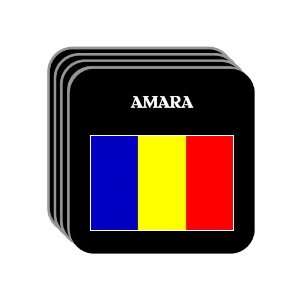 Romania   AMARA Set of 4 Mini Mousepad Coasters 
