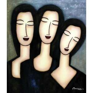 Art Reproduction Oil Painting 3 Sisters Classic 20 X 24 