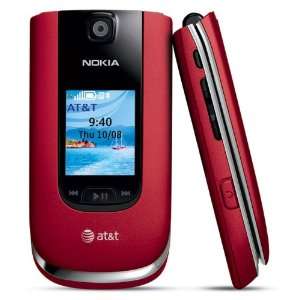  Nokia 6350 Phone, Red (AT&T) Electronics