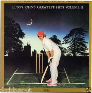 DCC LP COVER Elton John Greatest Hits Volume II  