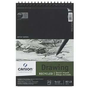  Canson Recycled Classic Drawing Pad   18 x 24, Drawing Pad 