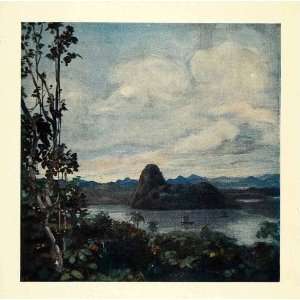  1912 Print Archibald Stevenson Forrest Landscape Art Rio 