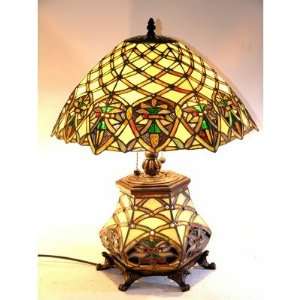   Of Tiffany 3046#LGLS All Glass Arielle Table Lamp