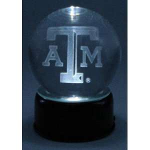  Texas A & M Aggies ATM Laser Etched Crystal Ball Sports 