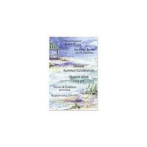 Sea Grasses Beach and Pool Party Invitations Health 
