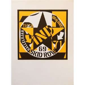  Self Portrait 69 Skid Row   Poster by Robert Indiana (10 3 