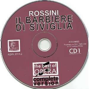 Russian 2 CD * Bolshoi theater * Opera * Rossini Barber of Sevilla (In 