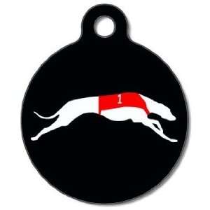  Racing Greyhound Pet ID Tag for Dogs and Cats   Dog Tag 