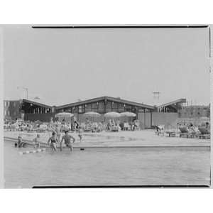  Woods Swim Club, Howard Beach. House over pool 1959