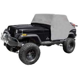 Rugged Ridge 13310.09 Gray Water Resistant Cab Cover For 1987 91 Jeep 