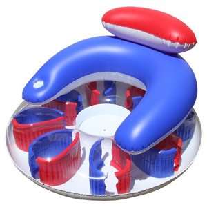  Circular Lounge Red/ Wht/ Blue Toys & Games