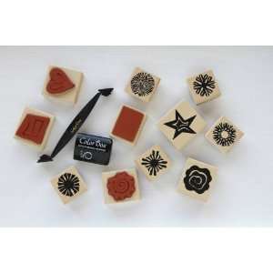  Sax Creative Effects Rubber Stamping Kit