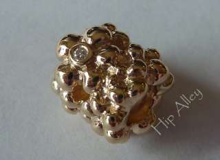 Pandora 14K Gold Diamond Daisy Genuine RETIRED  