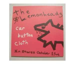  The Lemonheads Poster Flat 2 sided 