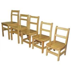    2 PACK (16) Hardwood Ladderback Chairs   RTA