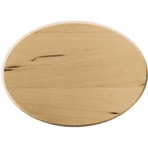 Basswood Oval Thin Plaque 5x7x0.312 Arts, Crafts 