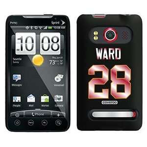  Derrick Ward Back Jersey on HTC Evo 4G Case  Players 