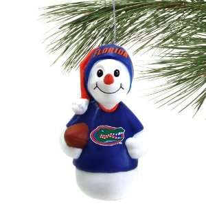  Florida Gators Resin Snowman Ornament