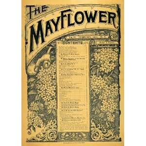  1893 Cover Flower Rand Landrum Beecher Farley Boothe 