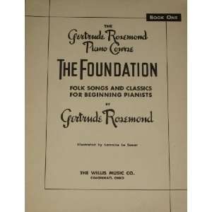 The Foundation, Book 1 Gertrude Rosemond  Books