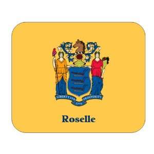  US State Flag   Roselle, New Jersey (NJ) Mouse Pad 