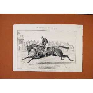  Rosebery Winner Cesarewitch Stakes C1876 Antique Print 