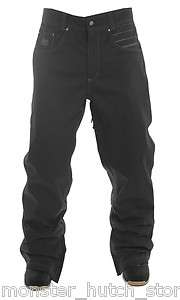 NEW WITH TAGS 2012 Nomis TRUE DENIM Snow Pant Shell Black LARGE XLARGE 