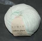 F73 ROWAN GLACE COTTON #830 CRYSTAL BLUE