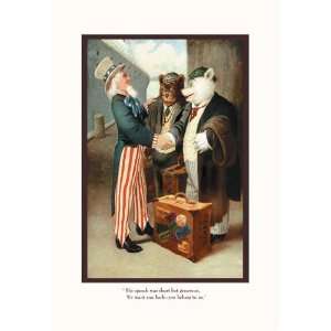   Teddy Roosevelts Bears You Belong to Us 24x36 Giclee