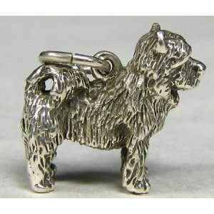  ORB Sterling Silver Dog Charm Chow Chow 