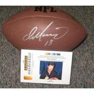  Signed Dan Marino Ball   Autographed Footballs Sports 