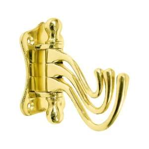  Solid Brass Pivoting Triple Hook.