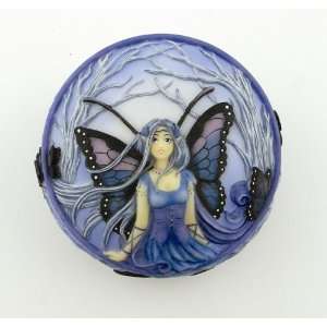  Blue Diadem Fairy Trinket Box By Meredith Dillman