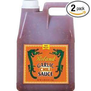 Roland Chili Sauce, Garlic, 67.6200 Count (Pack of 2)  